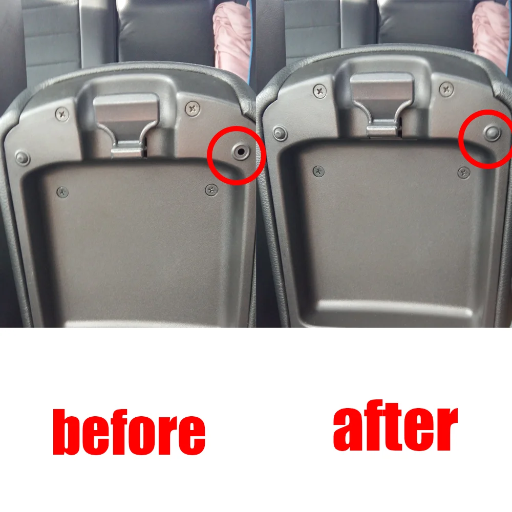 Tope de goma para reposabrazos Nissan X-Trail T31 2007-2013 - imagen 3