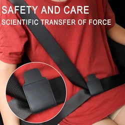 Protección del cinturón de seguridad en cuero PU con clip – coche