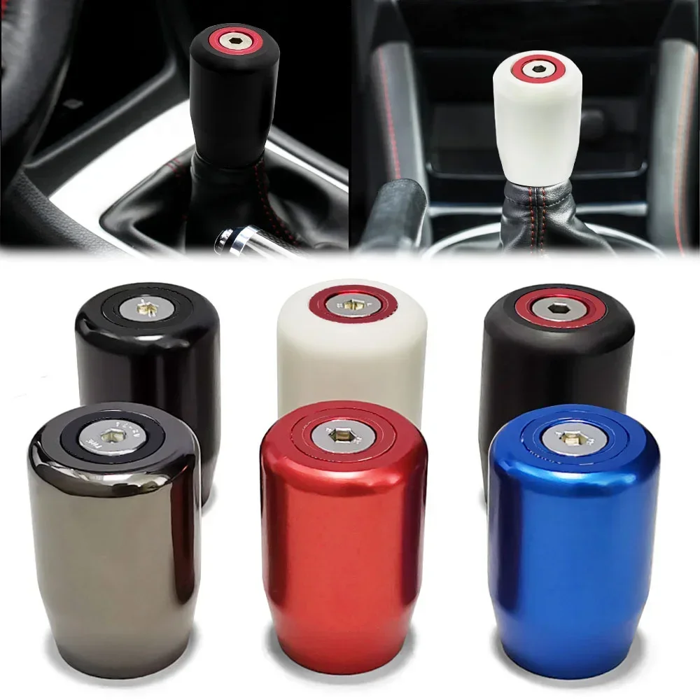 Perilla palanca de cambios universal coche carreras aluminio - imagen 3