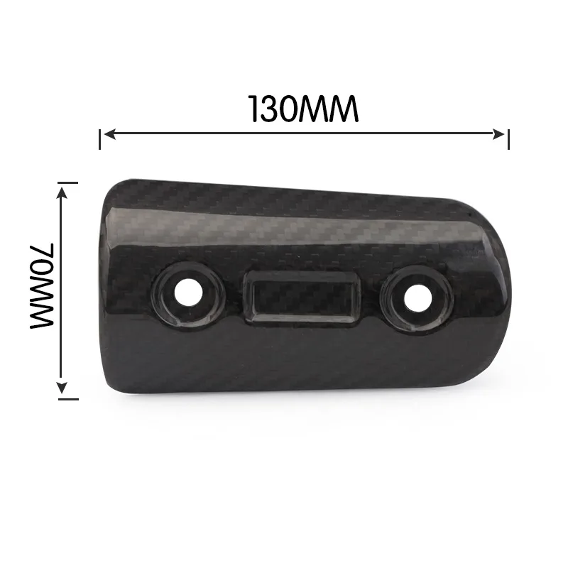 Protector térmico para escape de moto – acero inoxidable CB650F/Z900 - imagen 4