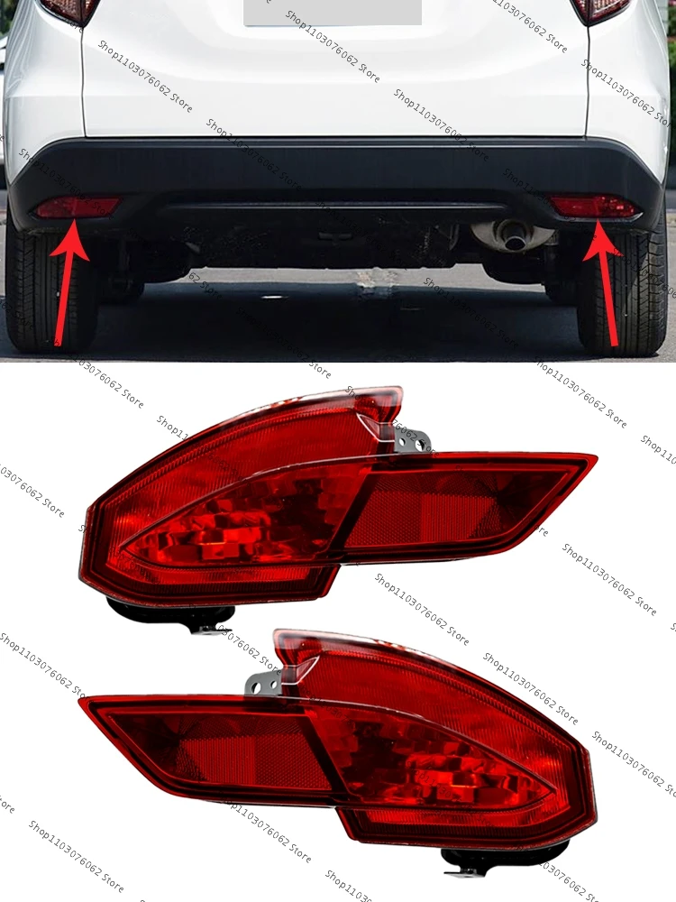 Reflector trasero de parachoques Honda HR-V 2014-2018