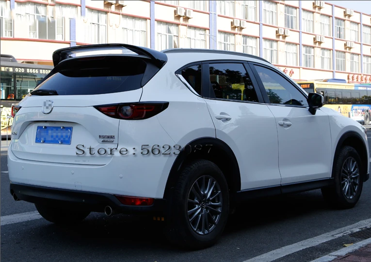 Alerón trasero de techo para Mazda CX-5 2017-2019, negro - imagen 3