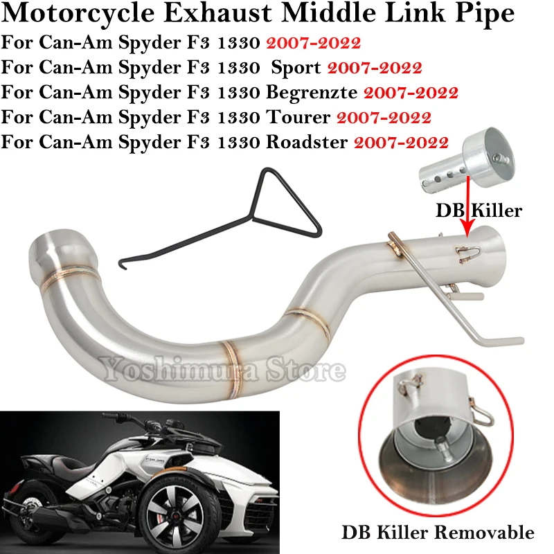Silenciador DB Killer para Can-Am Spyder F3 1330 (2007-2022)