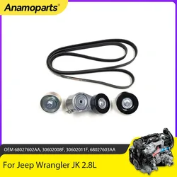 Polea tensora de correa auxiliar Jeep Wrangler JK 2.8 CRD