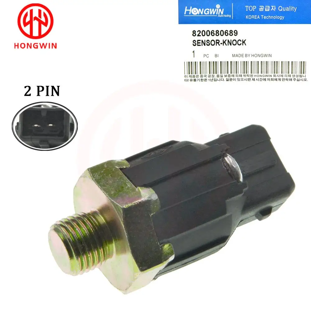 New Knock Sensor For RENAULT CLIO Grandtour CLIO I/II/ III ESPACE I/II FLUENCE KANGOO MEGANE SCENIC THALIA 8200680689 7700866055 - imagen 3