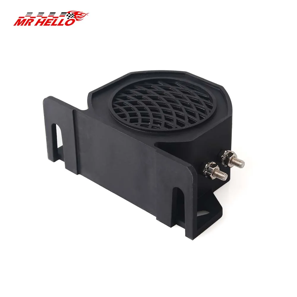Bocina de respaldo de 107 dB con montaje universal