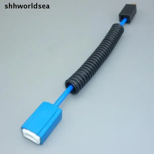 Shhworldsea Conector H1/H3 para bombilla en ángulo recto 16 AWG - imagen 2