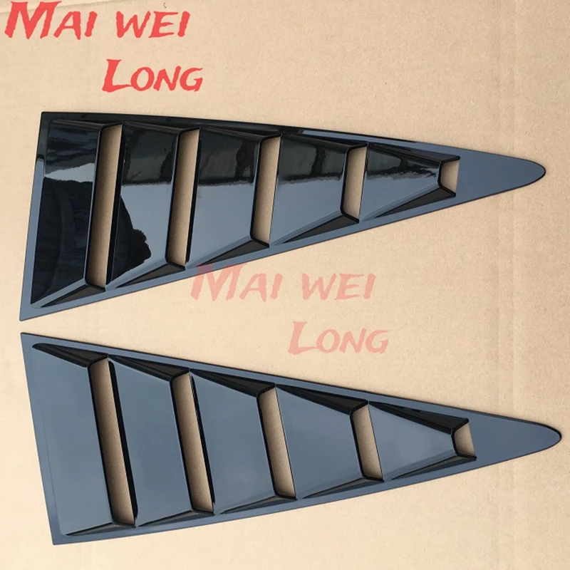 Deflectores de ventana trasera negros para Audi A3, A4, A5, A7 y TT - imagen 5