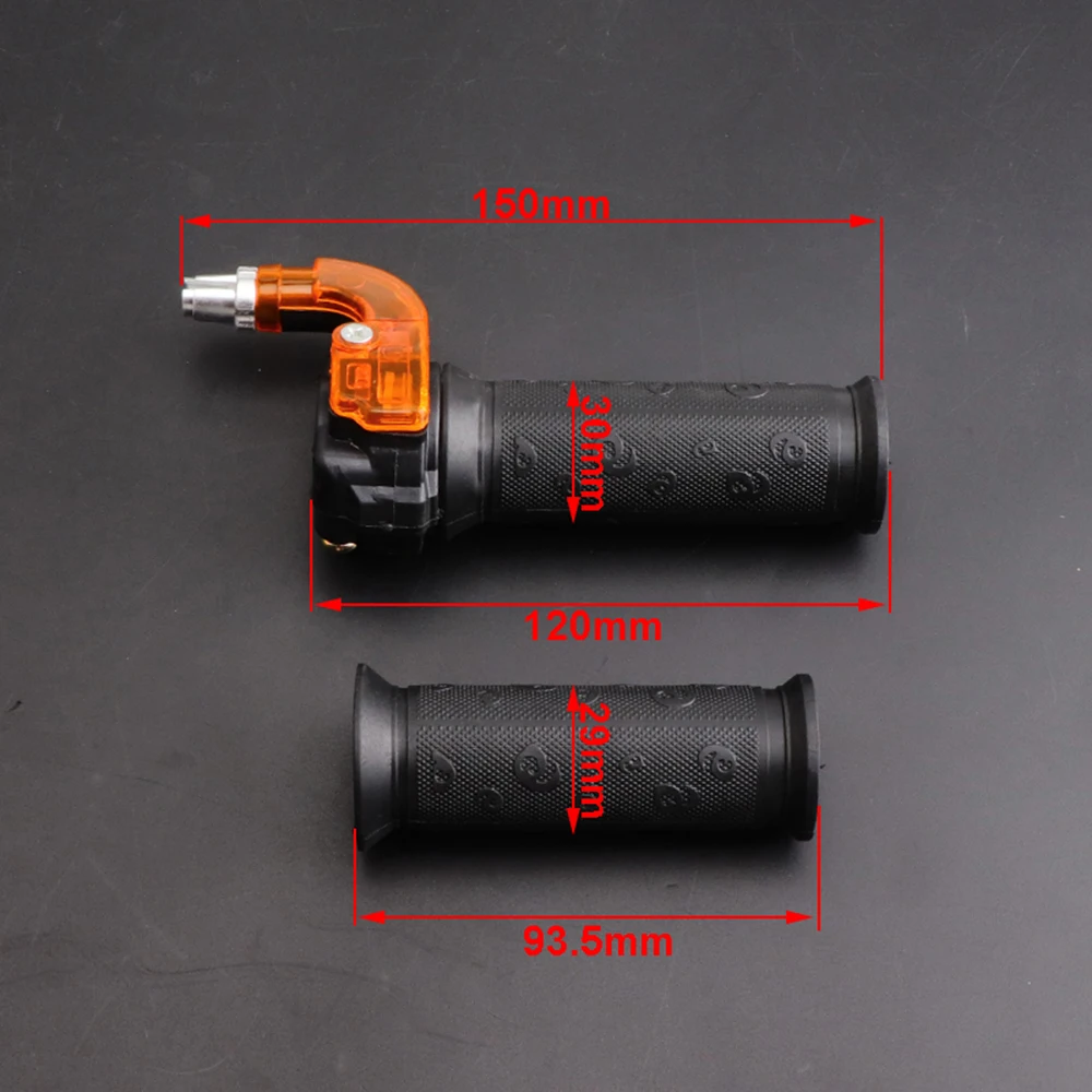 Kit palancas de freno y puño de gas 22 mm para minimoto 47/49 cc - imagen 4