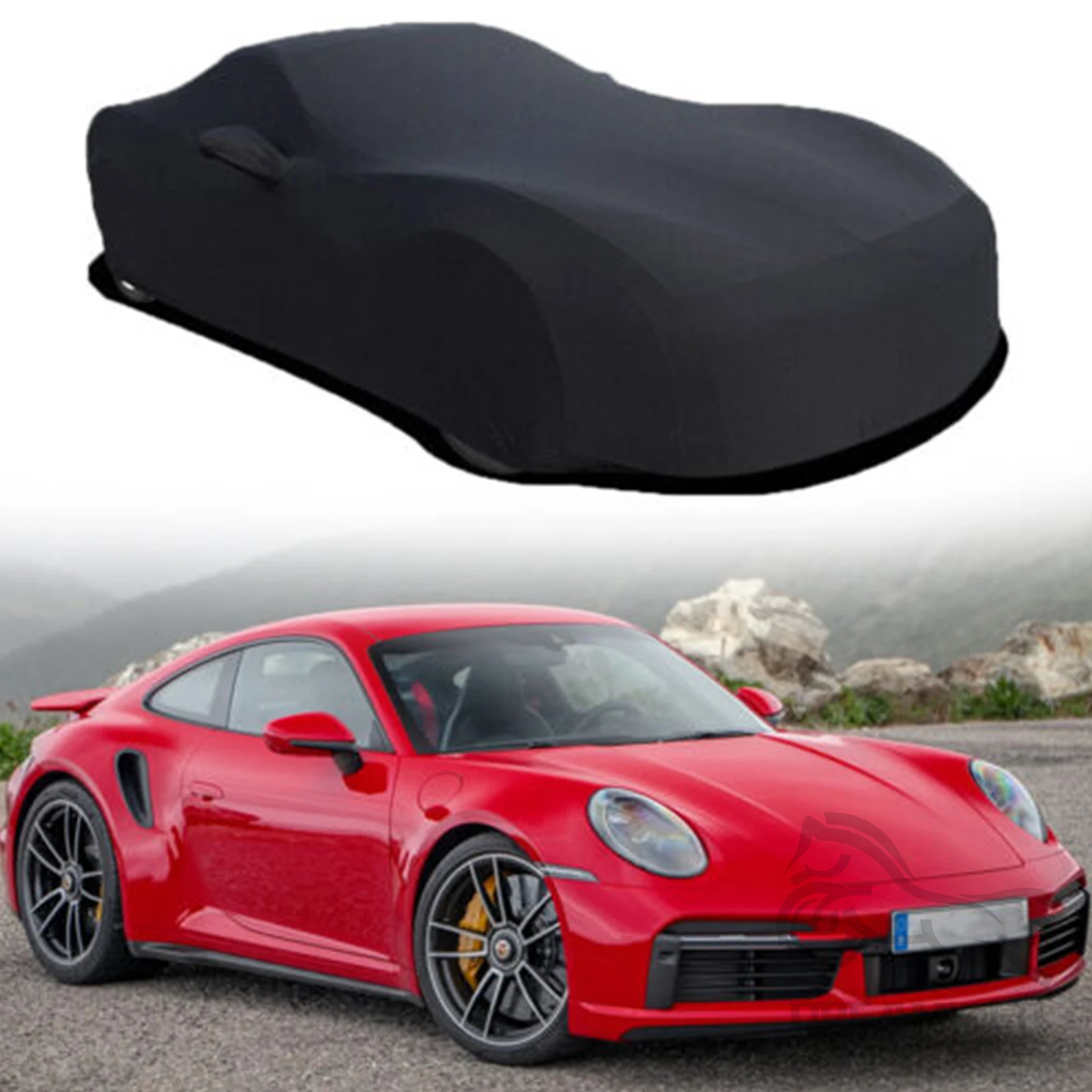 Funda protectora de terciopelo para coche – Porsche 911, 718 y 992 - imagen 4