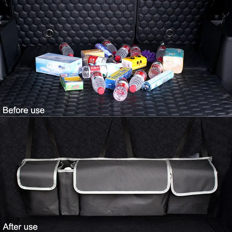 Organizador de respaldo de coche multiusos de tejido Oxford - imagen 5