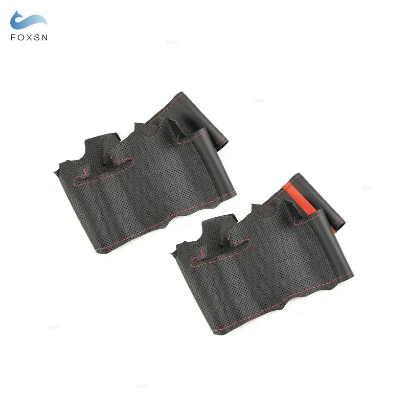 Funda volante cuero perforado negro – Chevrolet Malibu Camaro Aveo 2011-2018 - imagen 2