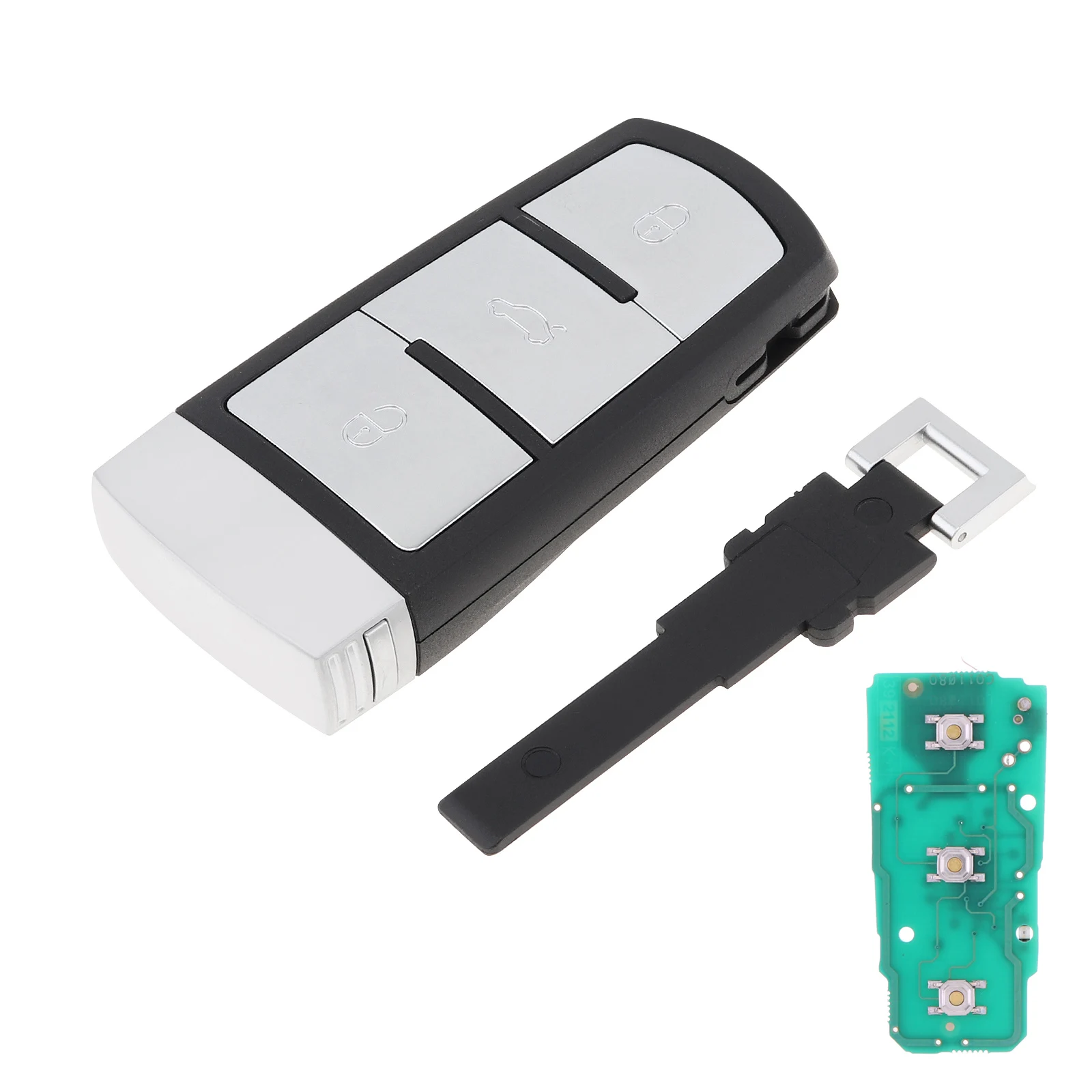3C0959752BA Mando llave VW Passat B6/B7, 434 MHz, 3 botones - imagen 2