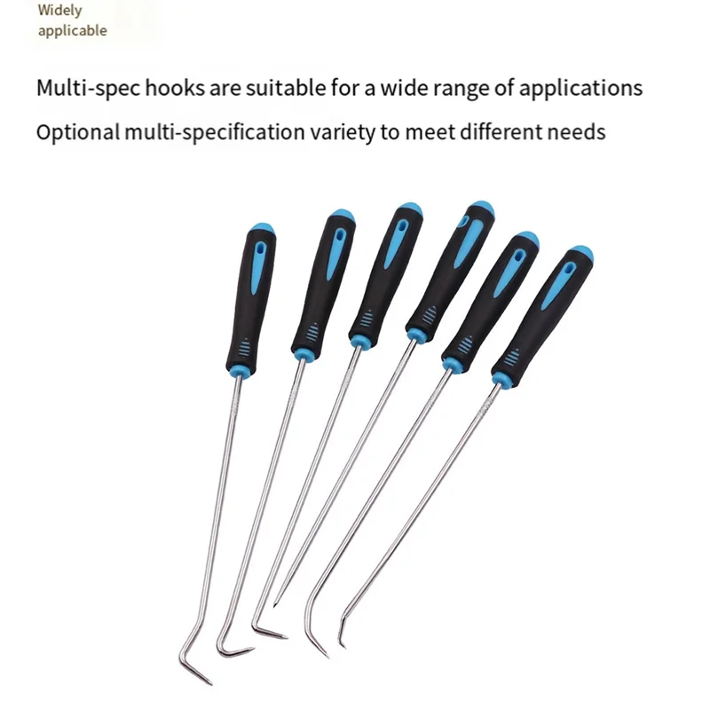 Juego de destornilladores de sello de aceite para vehículo, AEF3-6Pcs, junta tórica, extractor, ganchos de selección - imagen 2