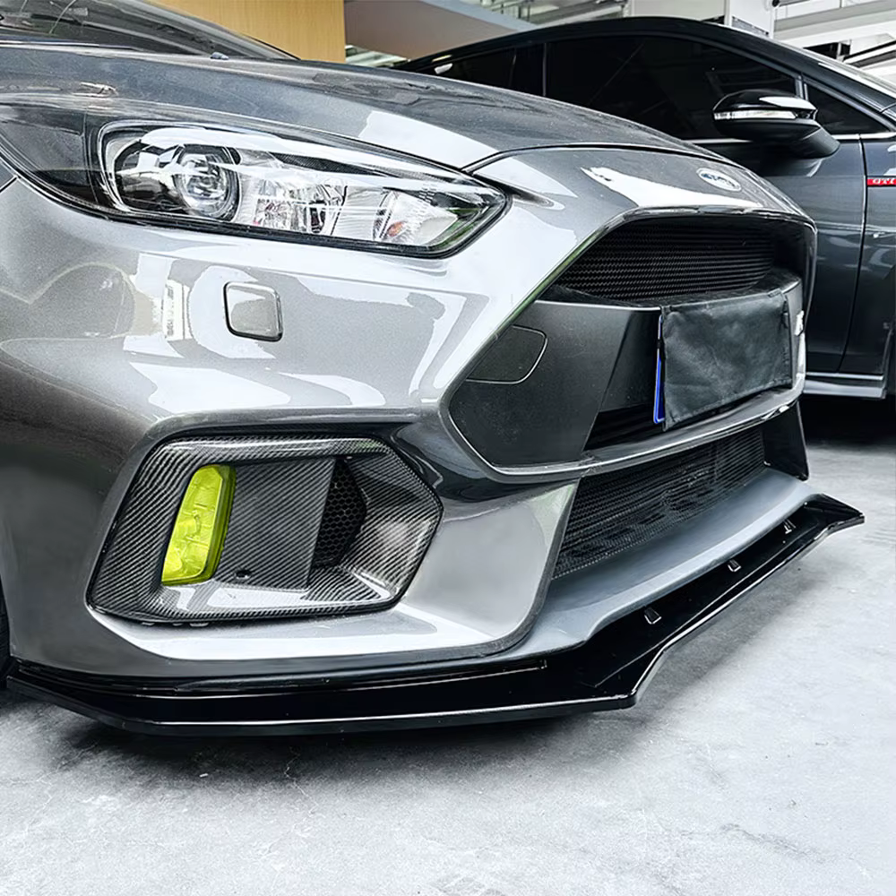 Splitter frontal ABS negro Ford Focus RS MK3 2015-2018 - imagen 3