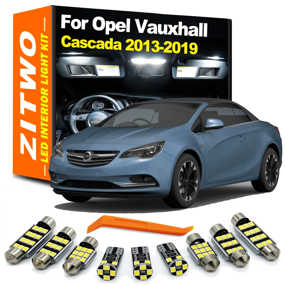 Kit bombillas LED interior ZITWO para Opel Cascada 2013-2019
