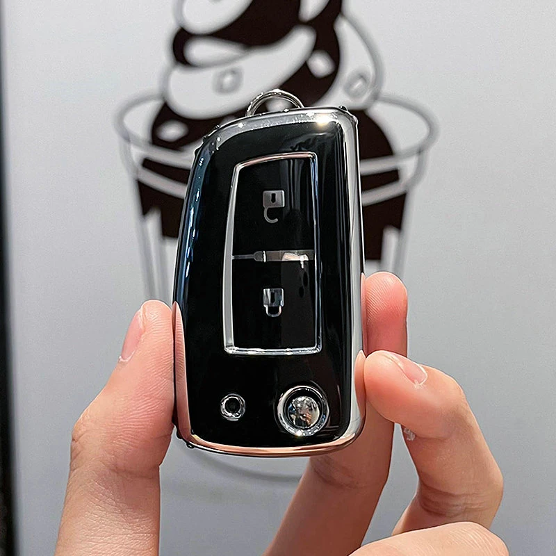 Funda de TPU para llave Nissan tipo mando inteligente - imagen 3