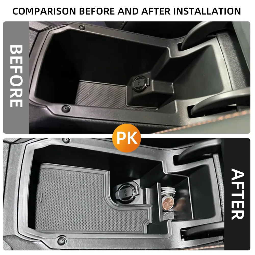 Soporte de almacenamiento de coche para Seat Leon MK4 KL1 KL8 Cupra Formentor 2023 - imagen 2