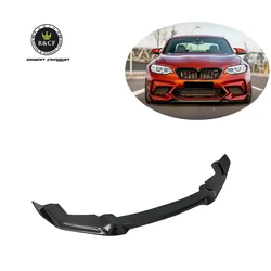 Labio delantero de fibra de carbono estilo CS BMW M2C 2019-20