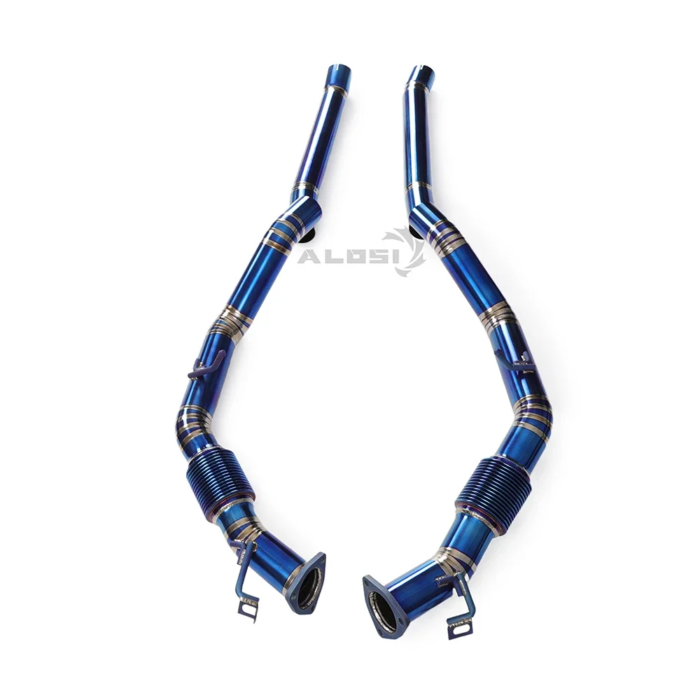 Sistema de escape de titanio para Audi RSQ8