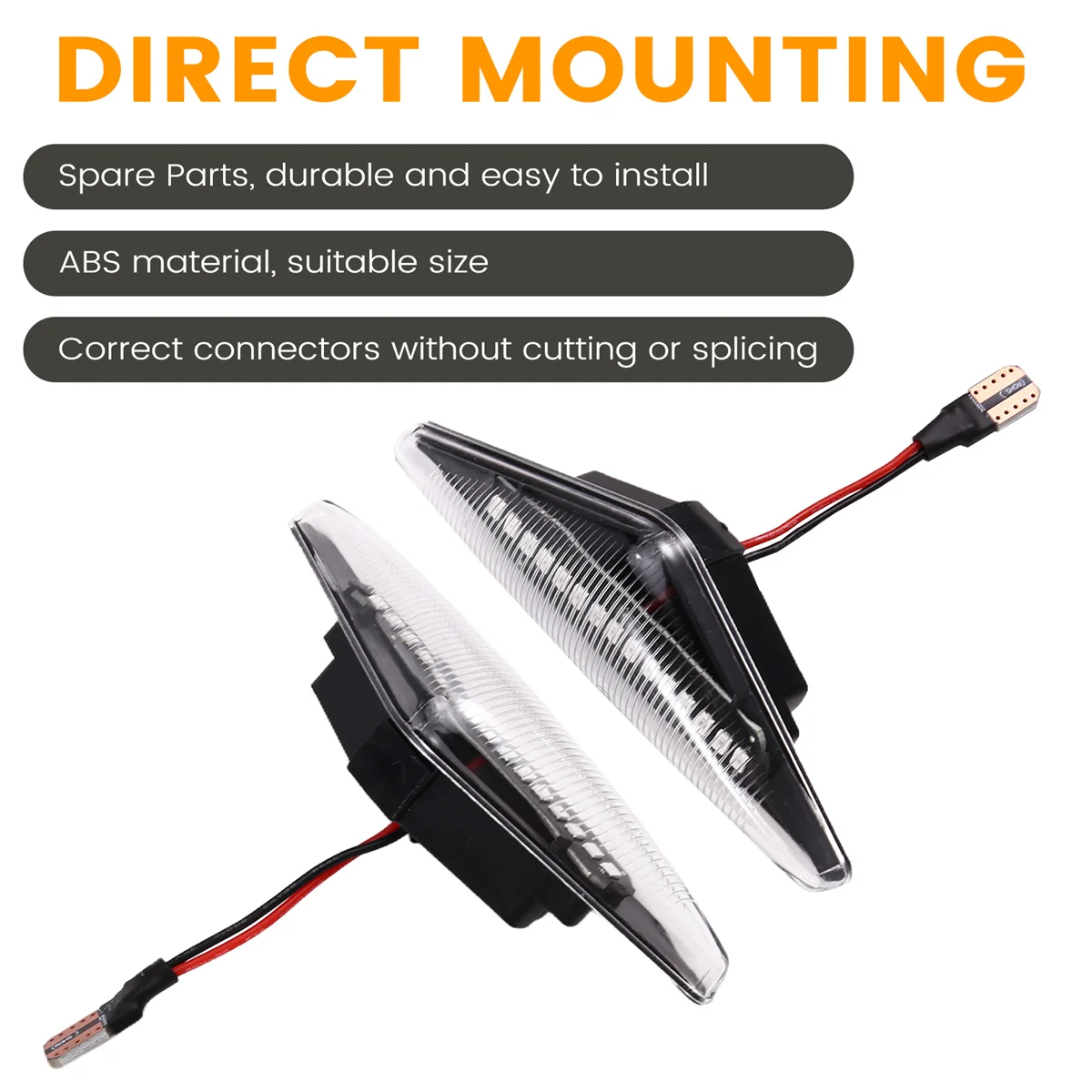 Luz LED de posición lateral dinámica con intermitente