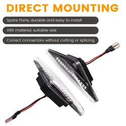 Luz LED de posición lateral dinámica con intermitente