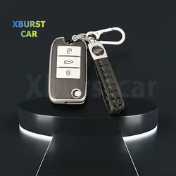 Funda de llave TPU efecto cuero para Roewe RX5 y MG ZS
