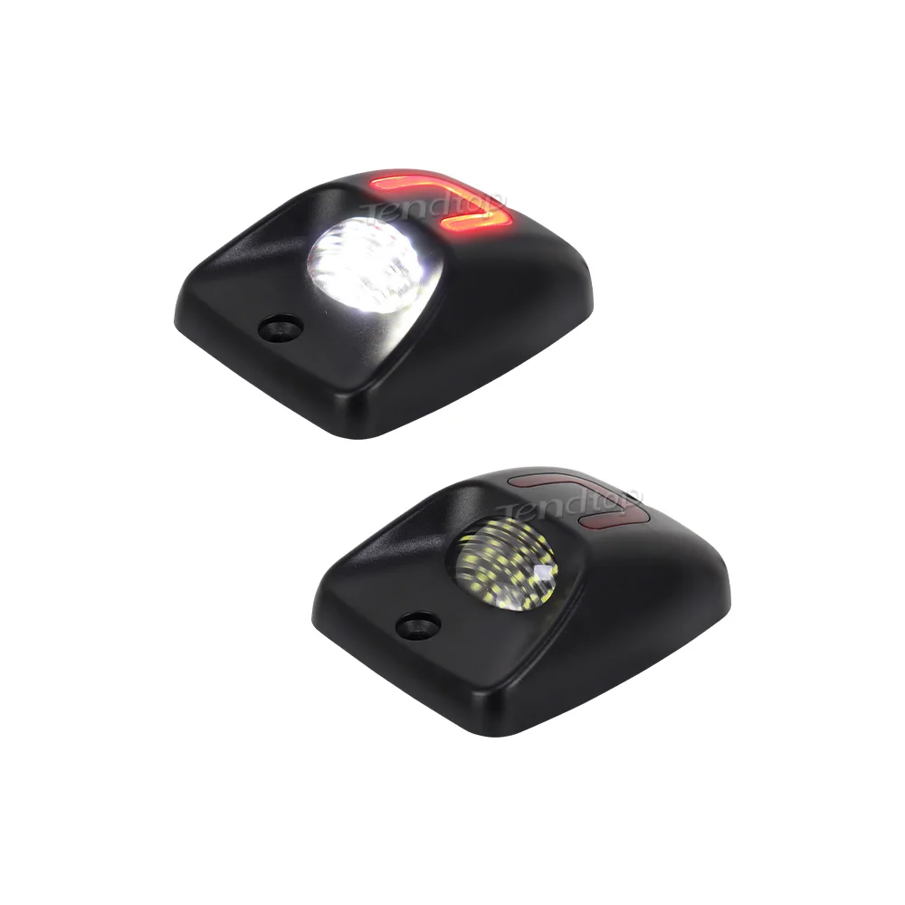 Luces de matrícula Toyota Tacoma 1995-2004 blanco y rojo - imagen 3