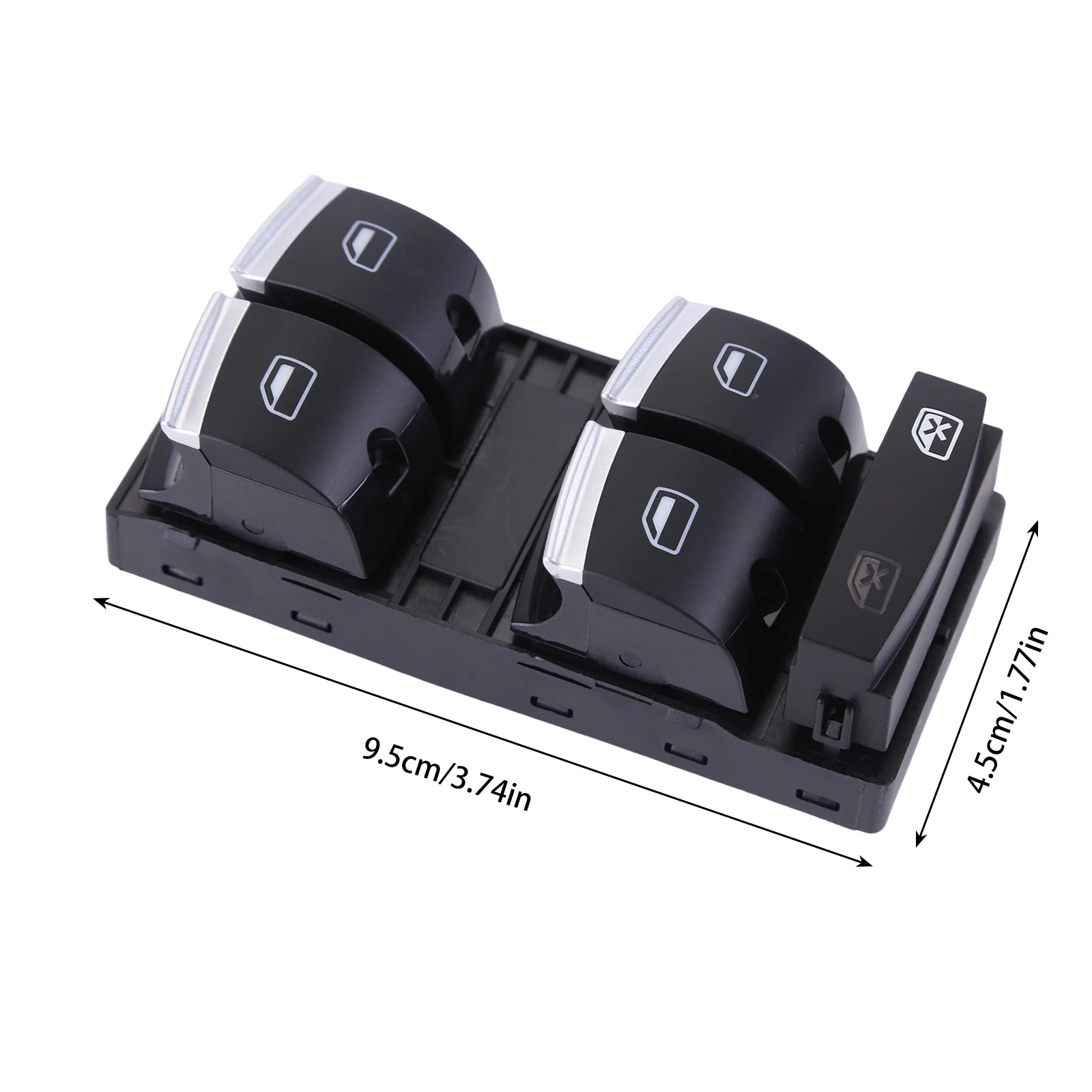 Interruptor elevalunas delantero izquierdo Audi A3 8P/Q7 4L 4F0959851H - imagen 4