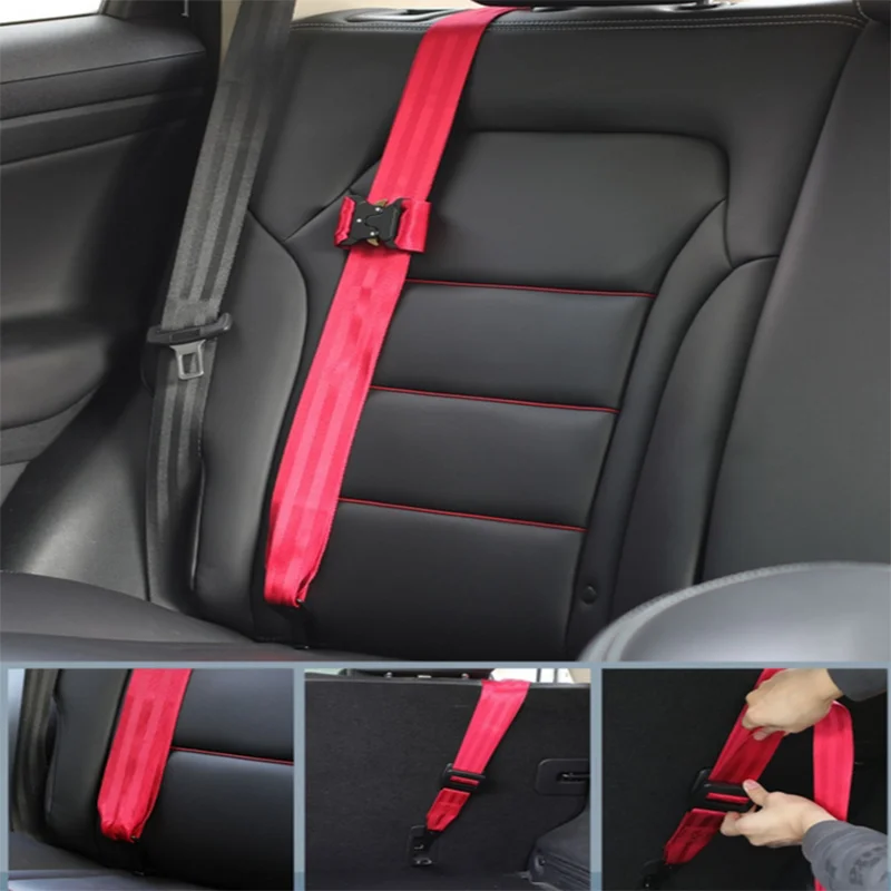 Ajustador de correa de cinturón para accesorios interiores del automóvil