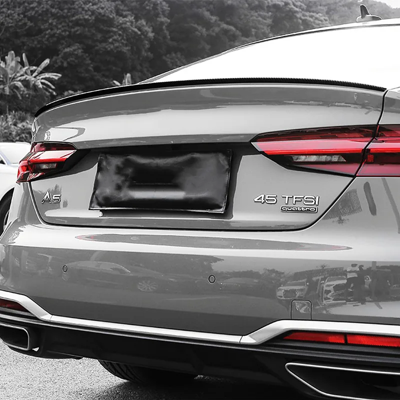 Alerón trasero de carbono negro para Audi A5 B9/S5/RS5 2017-2023 - imagen 4