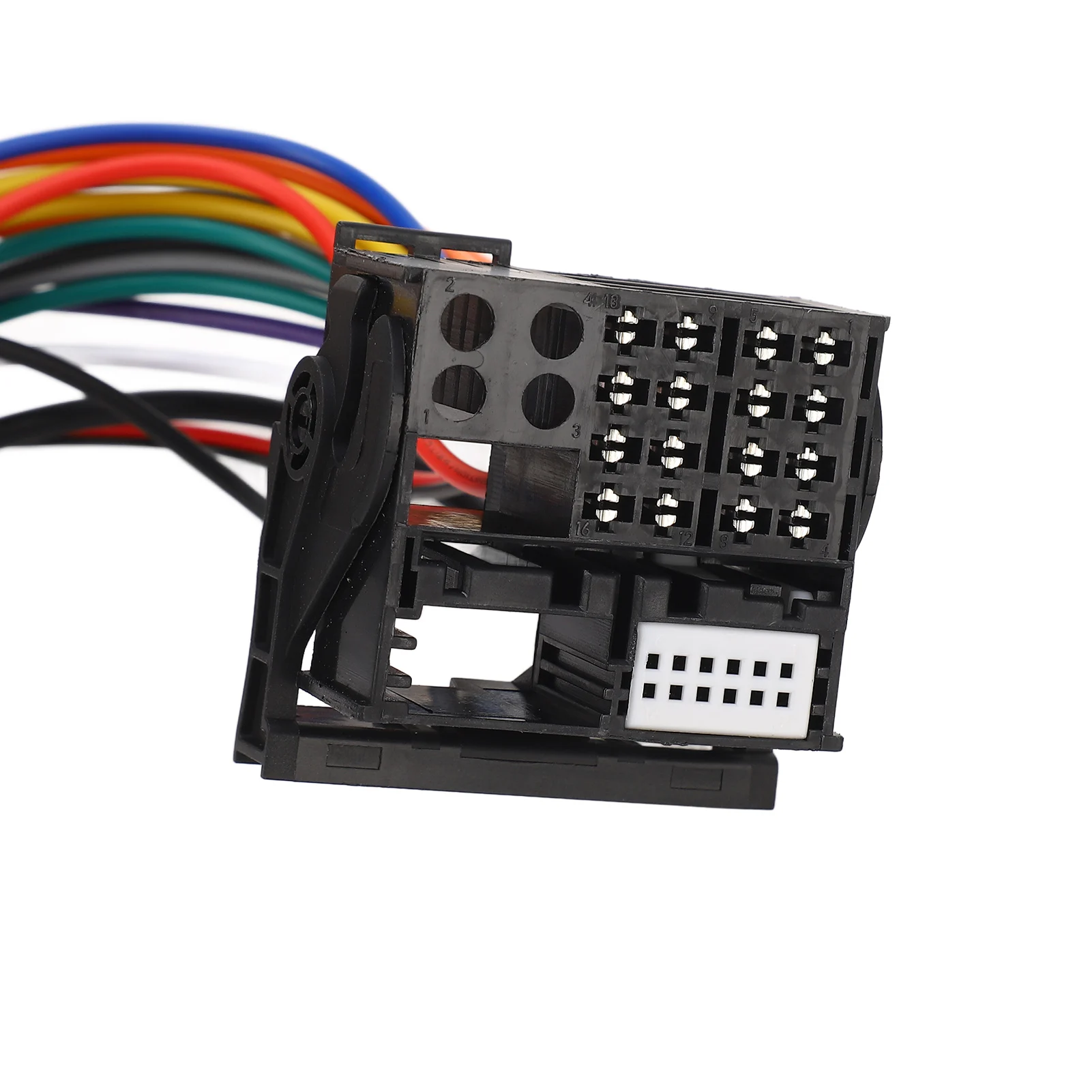 Cable auxiliar de Radio Bluetooth 5,0, repuesto de 16 pines para W169 W245 W203 W209 W164, adaptador auxiliar estéreo Bluetooth, adaptador auxiliar Bluetooth - imagen 3