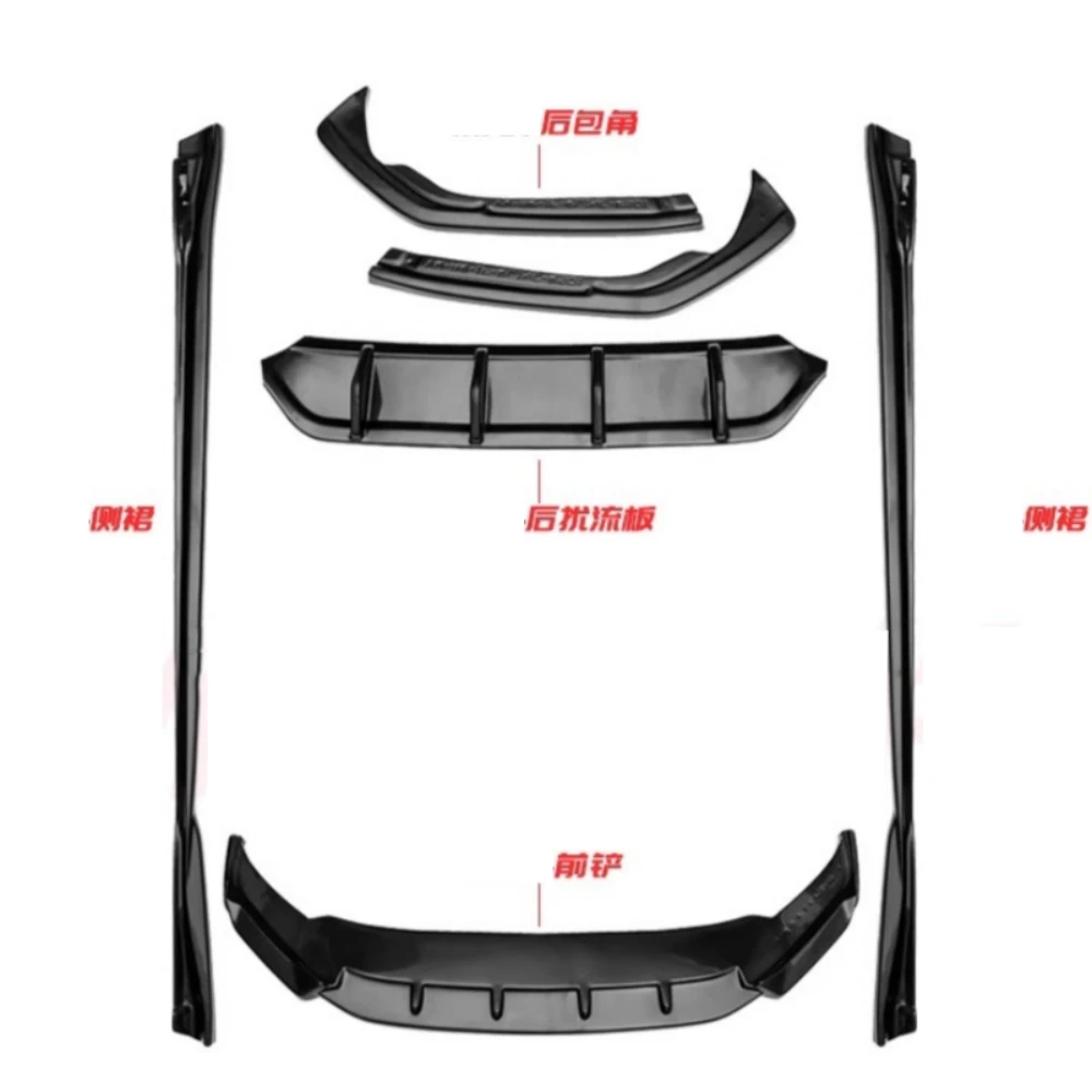 Volkswagen Passat CC 2021-2023 – Kit alerón trasero y faldón lateral