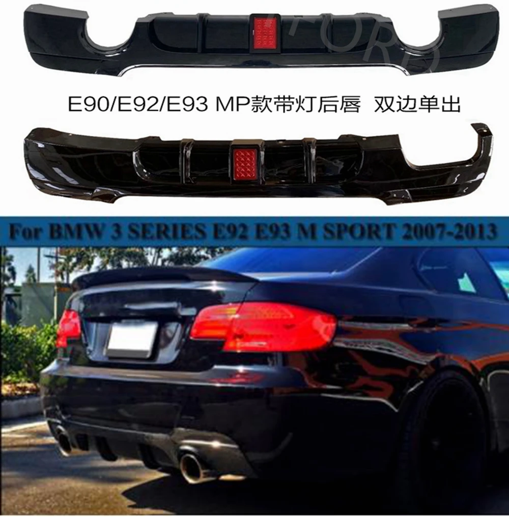 Labio difusor paragolpes trasero BMW E92/E93 328i/335i Coupé/Cabrio