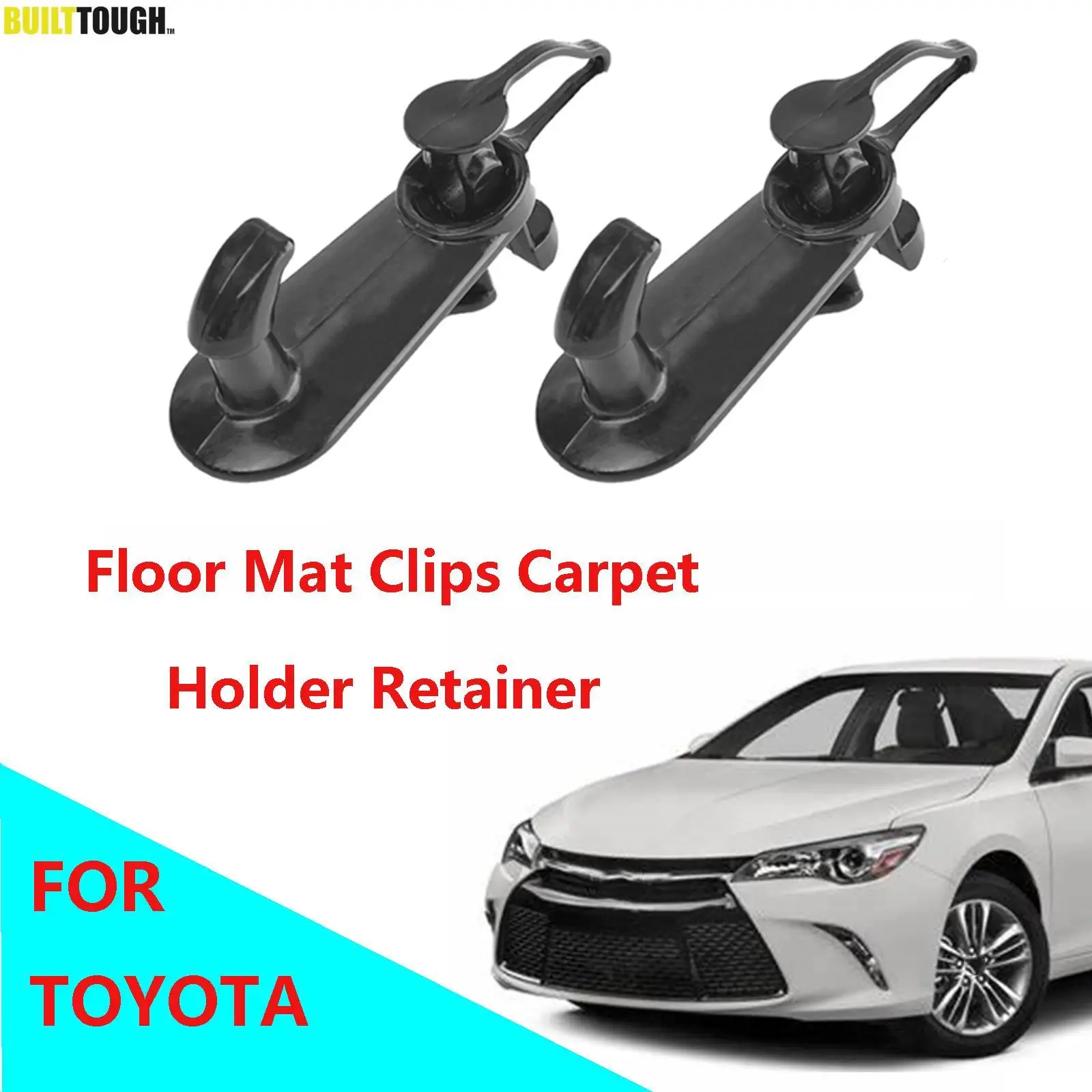 Clips retención alfombra Toyota Camry, Corolla, RAV4
