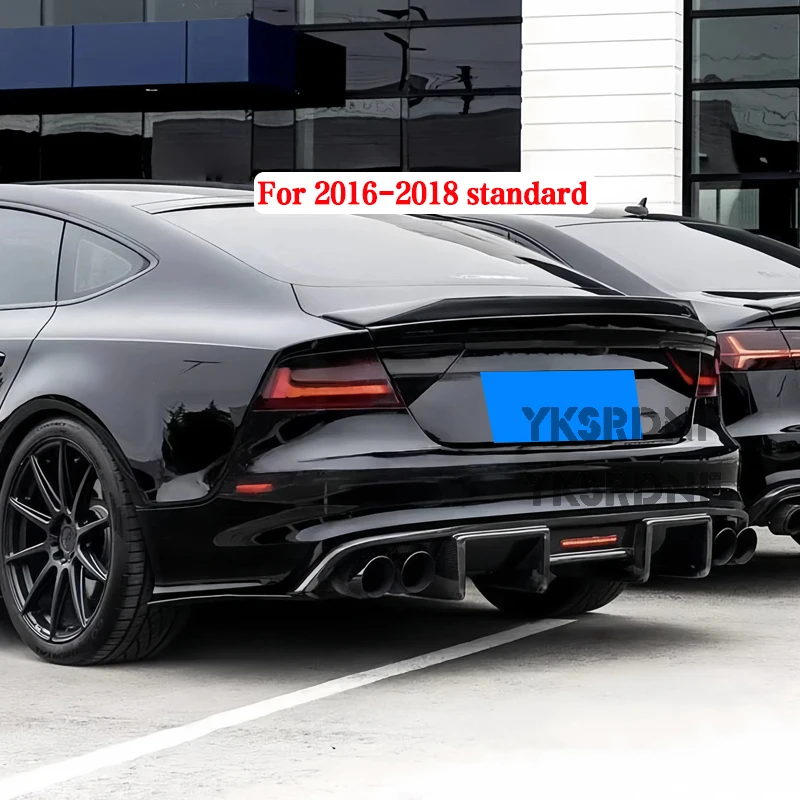 Difusor trasero Audi A7 fibra de carbono