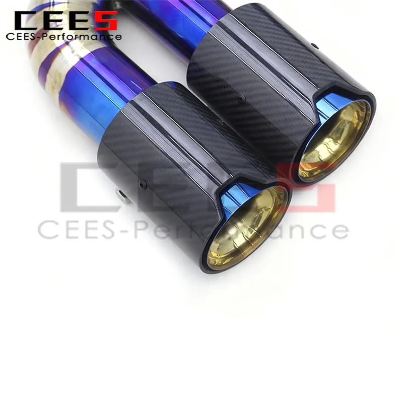 Escape catback CEES sin silenciador ni puntas – BMW M235i 3.0T - imagen 4