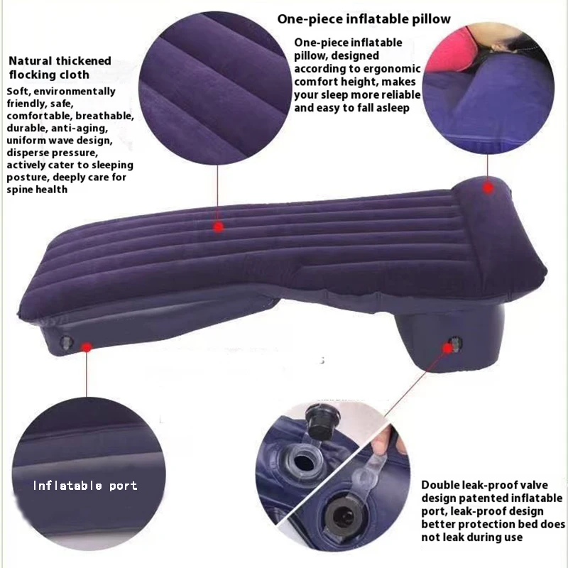 Colchón de aire plegable General Motors para viaje y camping - imagen 4