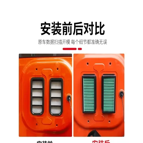 Filtro de polvo para la puerta trasera del TANK 300
