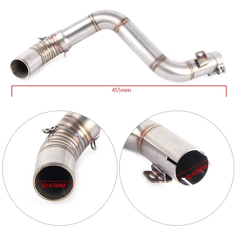 Escape completo KTM Duke 125 250 390 con tubo medio 2013-2016 - imagen 3