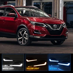 Luces LED DRL intermitente dinámico para Nissan Qashqai 2019-2022