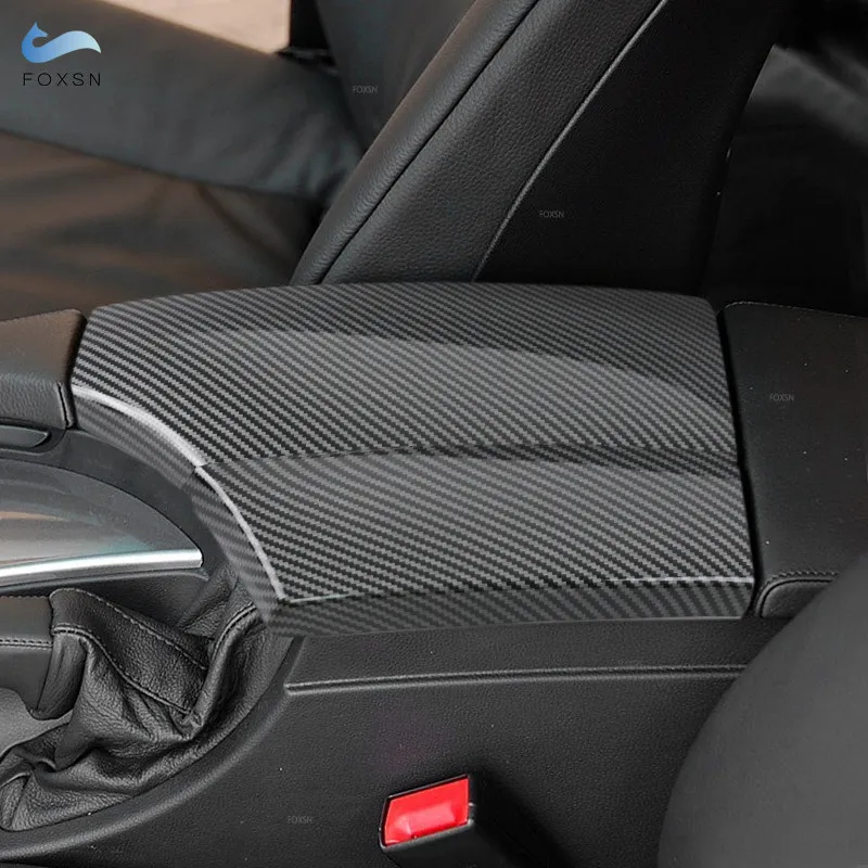Embellecedor reposabrazos de fibra de carbono para BMW Serie 5 E60 - imagen 2