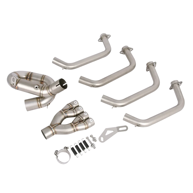 Yamaha XJ6 N/S 2009-2017 Escape medio delantero 51mm acero inoxidable - imagen 2