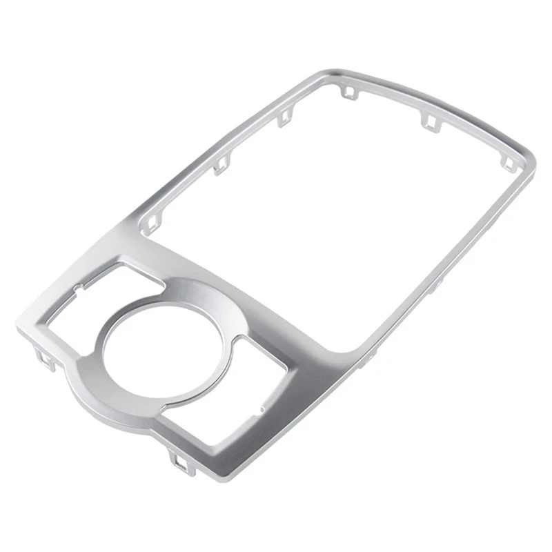 Piezas de embellecedor de marco cromado para consola frontal, componente decorativo para Panel de cambio de marchas A6 2005-2011 - imagen 5