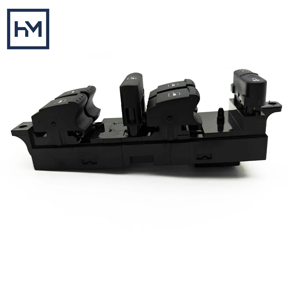 Interruptor maestro de ventanilla eléctrica con volante a la izquierda con iluminación verde 1J4959857C para Skoda Fabia VW Polo Golf Passat Seat Leon - imagen 3