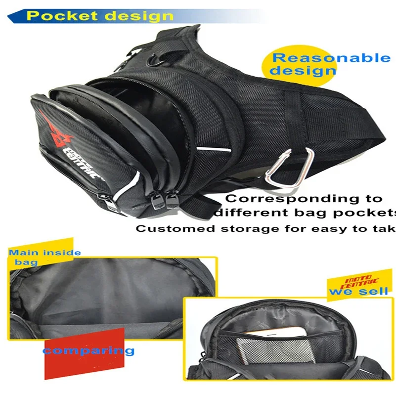 Riñonera impermeable para moto Yamaha Suzuki universal - imagen 4