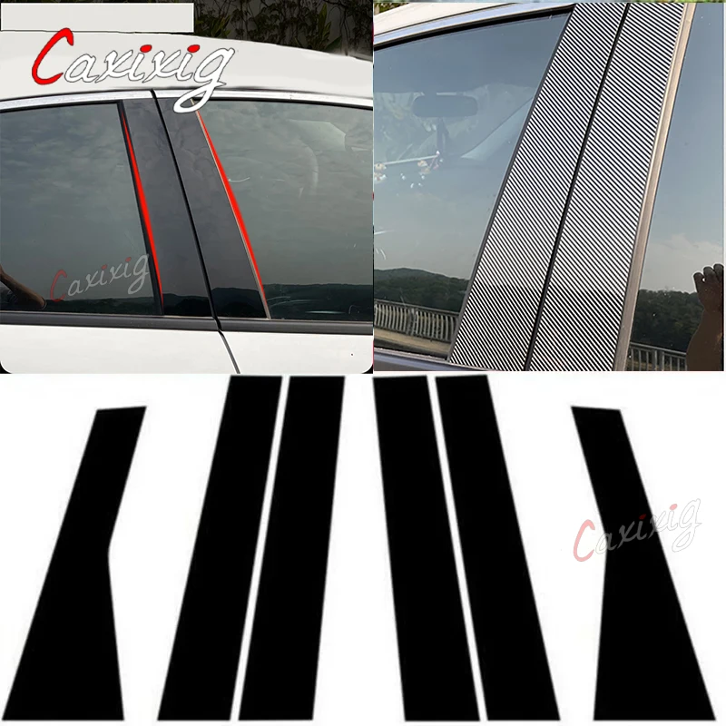 Molduras pilar B negro brillo para Jeep Cherokee KL 2014-2023 - imagen 2