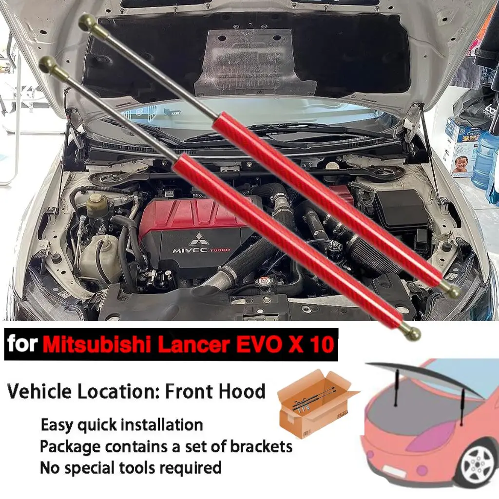 Amortiguadores de capó para Mitsubishi Lancer Evolution X CZ4A