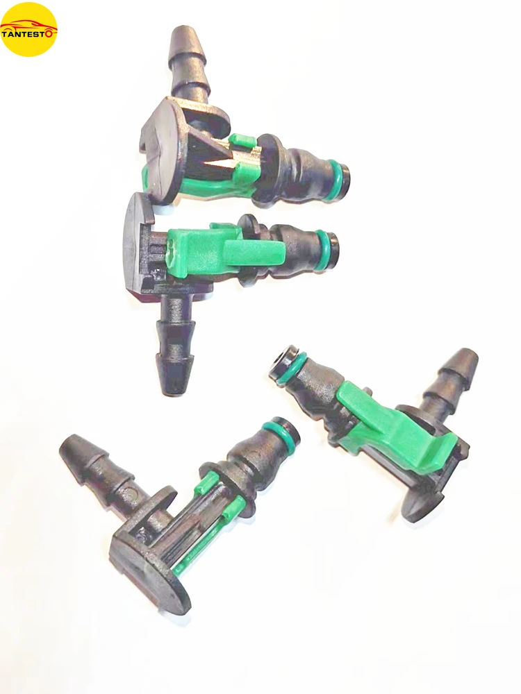 TANTESTO Conector de retorno de combustible en L para Ford Transit V348 - imagen 5