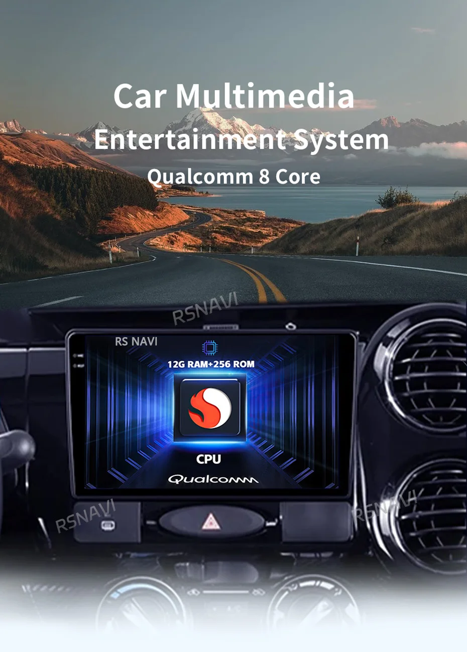 Radio multimedia 2 DIN para Toyota Etios